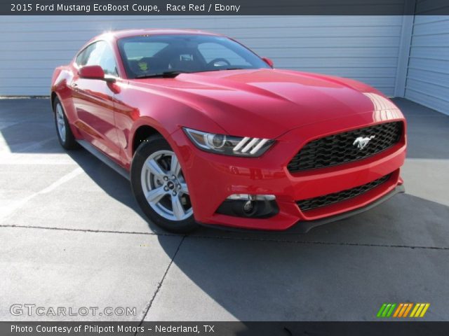 2015 Ford Mustang EcoBoost Coupe in Race Red