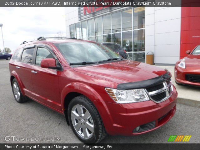 2009 Dodge Journey R/T AWD in Inferno Red Crystal Pearl
