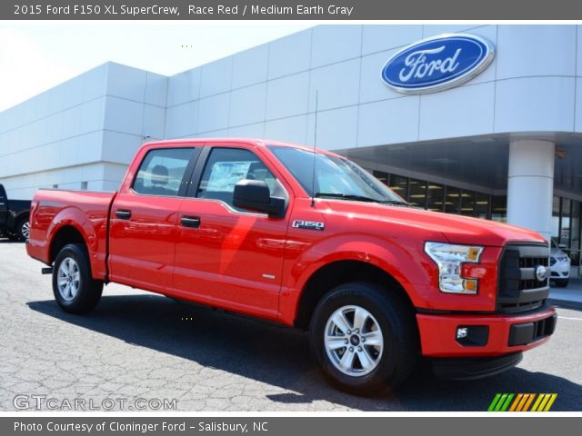 2015 Ford F150 XL SuperCrew in Race Red