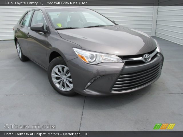 2015 Toyota Camry LE in Predawn Gray Mica