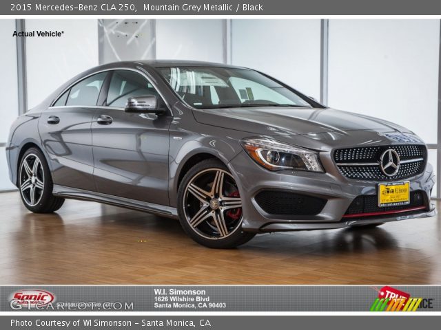 2015 Mercedes-Benz CLA 250 in Mountain Grey Metallic