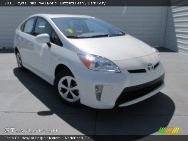 2015 Toyota Prius Two Hybrid in Blizzard Pearl