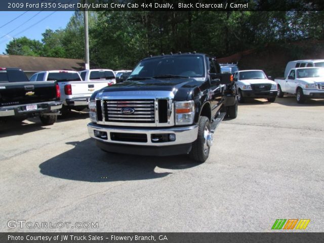 2009 Ford F350 Super Duty Lariat Crew Cab 4x4 Dually in Black Clearcoat