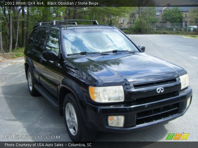 2001 Infiniti QX4 4x4 in Black Obsidian