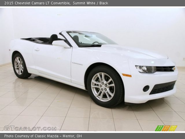 2015 Chevrolet Camaro LT Convertible in Summit White