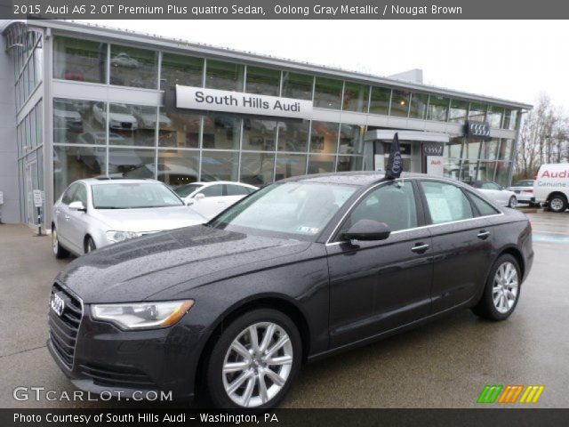 2015 Audi A6 2.0T Premium Plus quattro Sedan in Oolong Gray Metallic