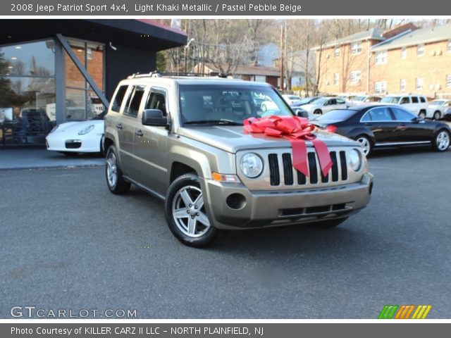 2008 Jeep Patriot Sport 4x4 in Light Khaki Metallic