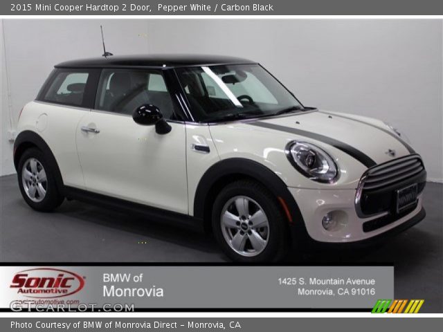 2015 Mini Cooper Hardtop 2 Door in Pepper White