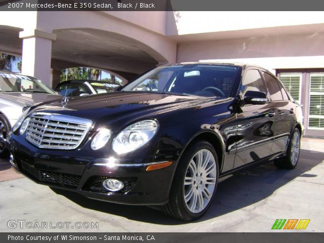 2007 Mercedes-Benz E 350 Sedan in Black