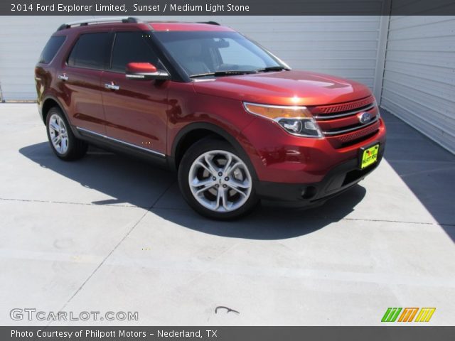 2014 Ford Explorer Limited in Sunset