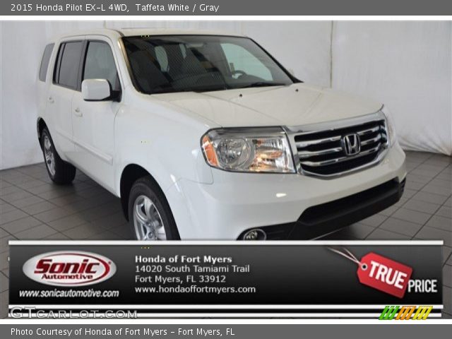 2015 Honda Pilot EX-L 4WD in Taffeta White