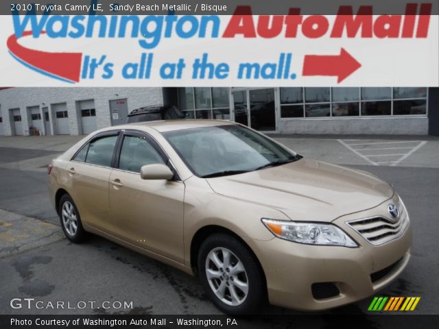 2010 Toyota Camry LE in Sandy Beach Metallic