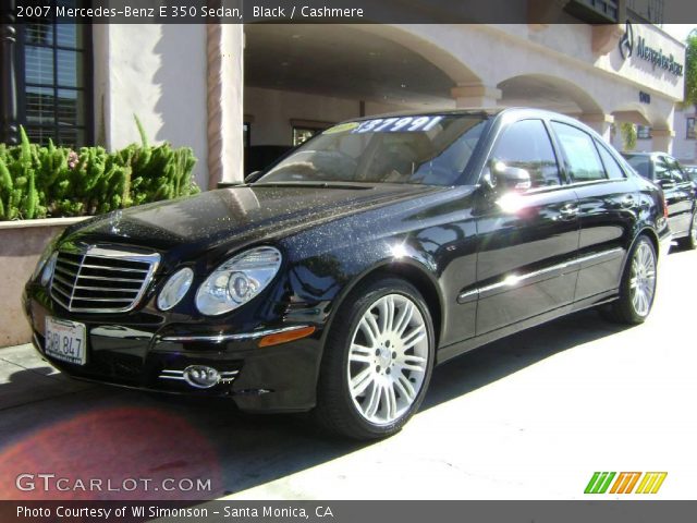2007 Mercedes-Benz E 350 Sedan in Black
