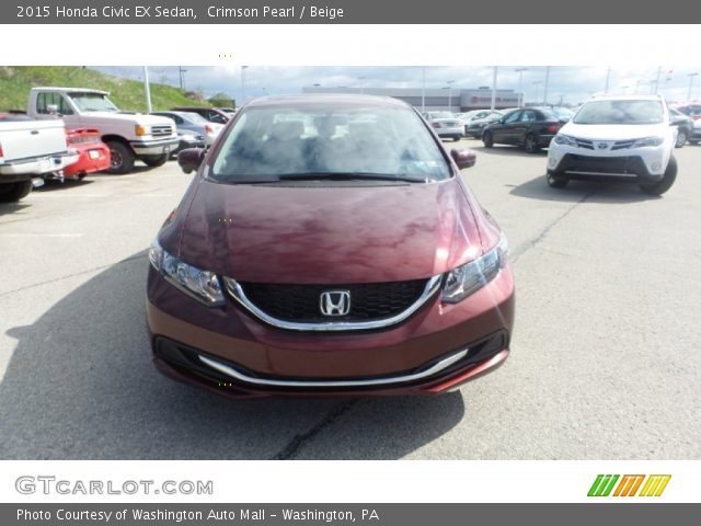 2015 Honda Civic EX Sedan in Crimson Pearl