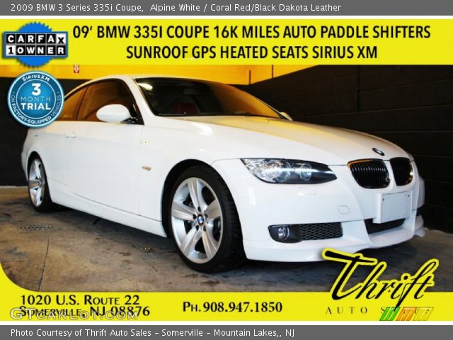 2009 BMW 3 Series 335i Coupe in Alpine White