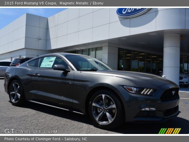 2015 Ford Mustang V6 Coupe in Magnetic Metallic