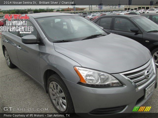 2014 Nissan Sentra SV in Brilliant Silver