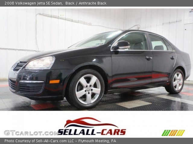 2008 Volkswagen Jetta SE Sedan in Black