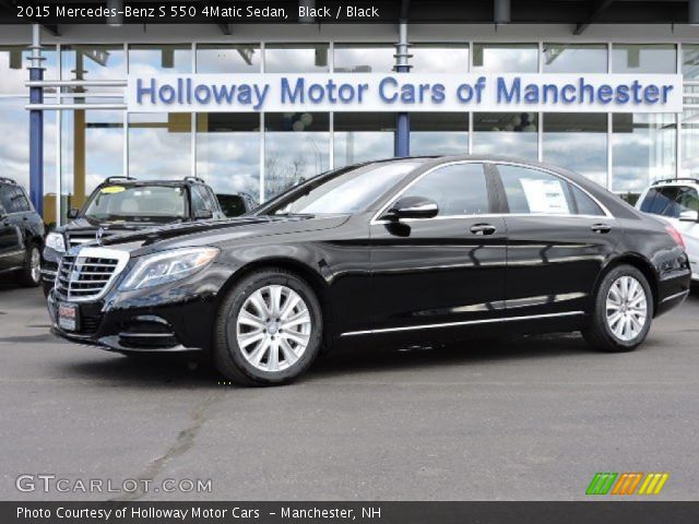 2015 Mercedes-Benz S 550 4Matic Sedan in Black