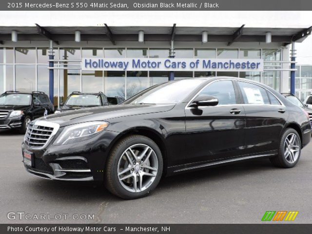 2015 Mercedes-Benz S 550 4Matic Sedan in Obsidian Black Metallic