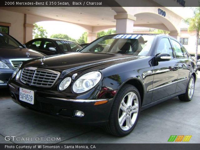 2006 Mercedes-Benz E 350 Sedan in Black