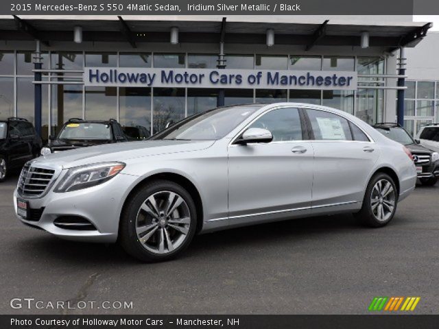 2015 Mercedes-Benz S 550 4Matic Sedan in Iridium Silver Metallic