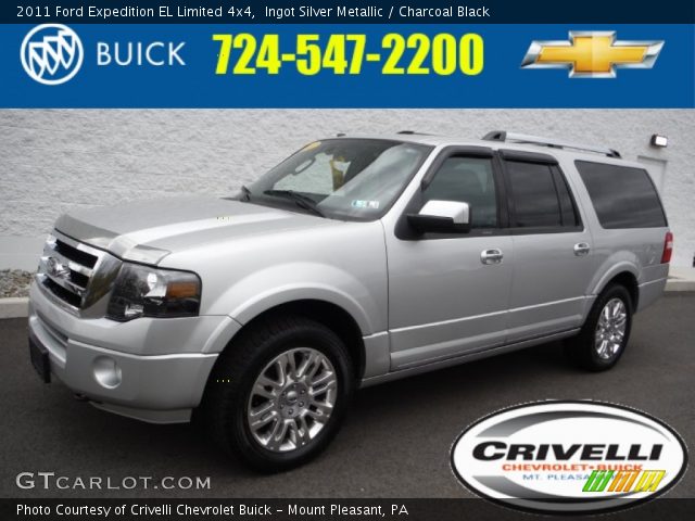 2011 Ford Expedition EL Limited 4x4 in Ingot Silver Metallic