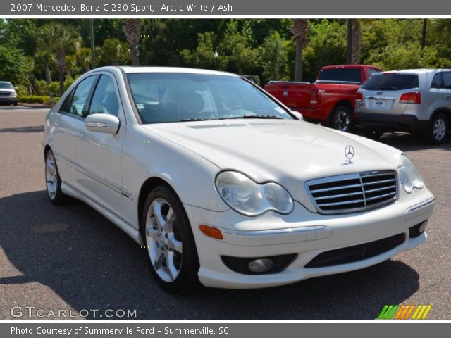 2007 Mercedes-Benz C 230 Sport in Arctic White