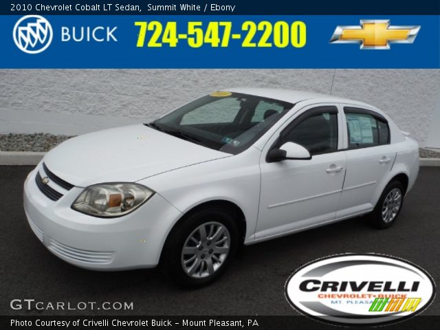2010 Chevrolet Cobalt LT Sedan in Summit White