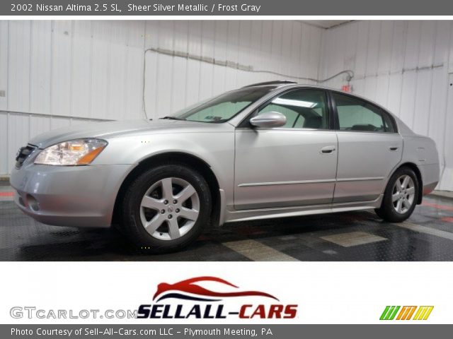 2002 Nissan Altima 2.5 SL in Sheer Silver Metallic