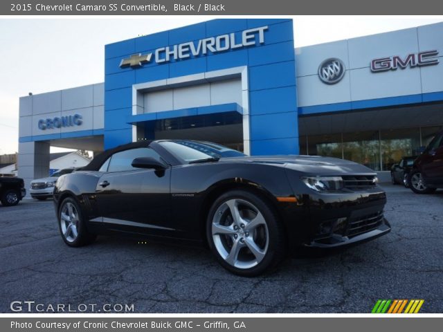 2015 Chevrolet Camaro SS Convertible in Black