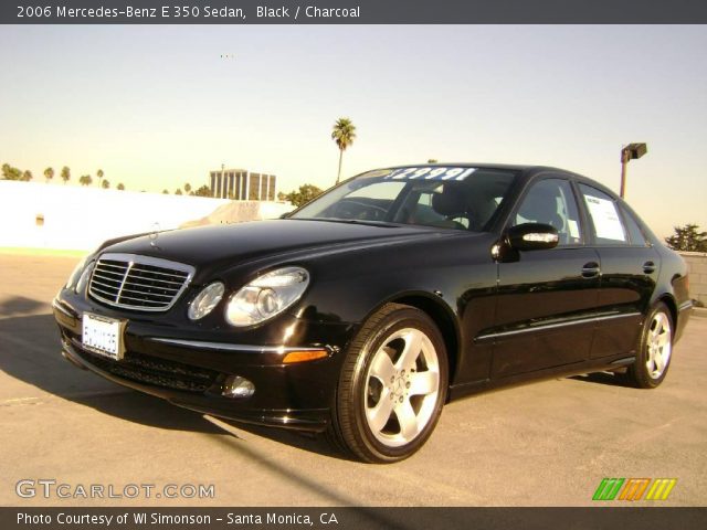 2006 Mercedes-Benz E 350 Sedan in Black