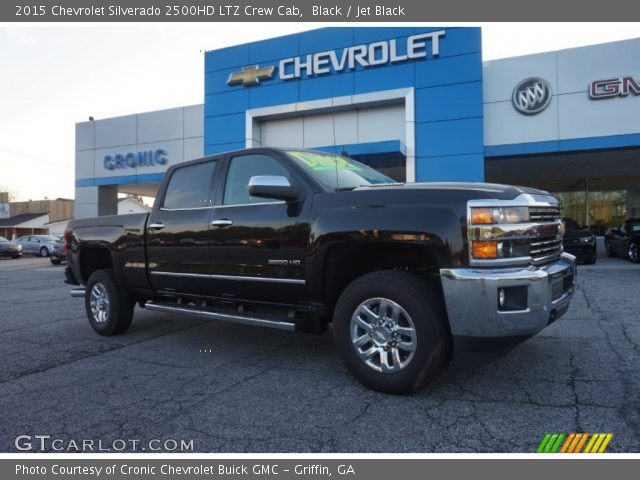 2015 Chevrolet Silverado 2500HD LTZ Crew Cab in Black