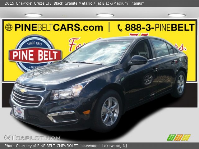 2015 Chevrolet Cruze LT in Black Granite Metallic