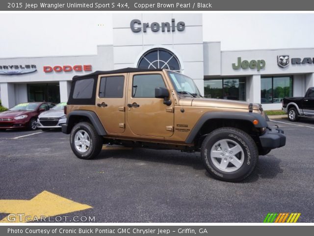 2015 Jeep Wrangler Unlimited Sport S 4x4 in Copper Brown Pearl