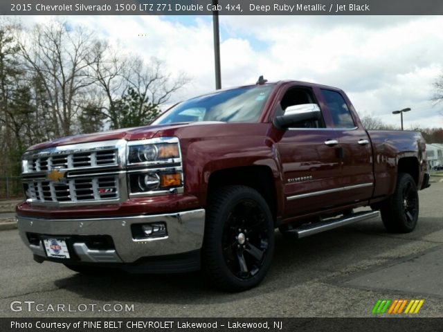 2015 Chevrolet Silverado 1500 LTZ Z71 Double Cab 4x4 in Deep Ruby Metallic