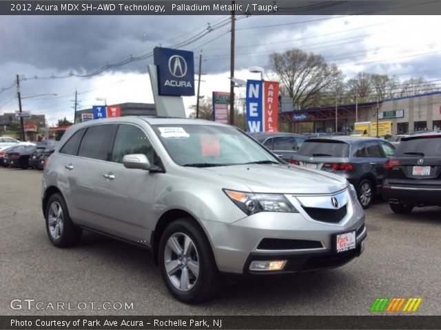 2012 Acura MDX SH-AWD Technology in Palladium Metallic
