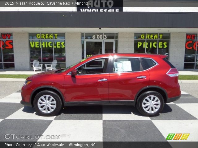 2015 Nissan Rogue S in Cayenne Red