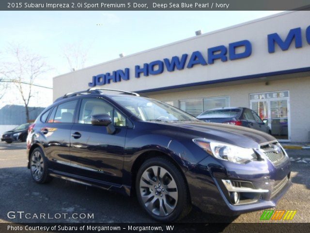 2015 Subaru Impreza 2.0i Sport Premium 5 Door in Deep Sea Blue Pearl