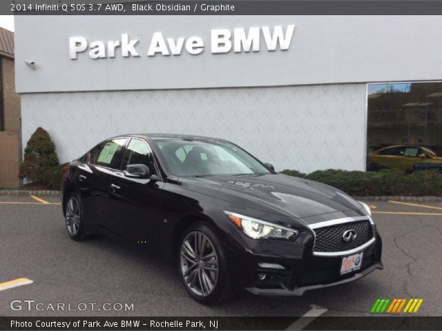2014 Infiniti Q 50S 3.7 AWD in Black Obsidian