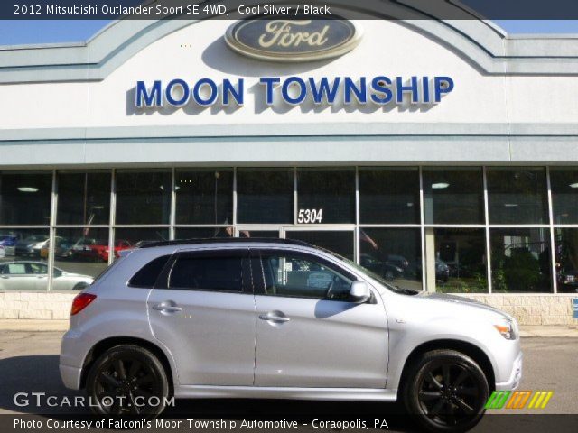 2012 Mitsubishi Outlander Sport SE 4WD in Cool Silver