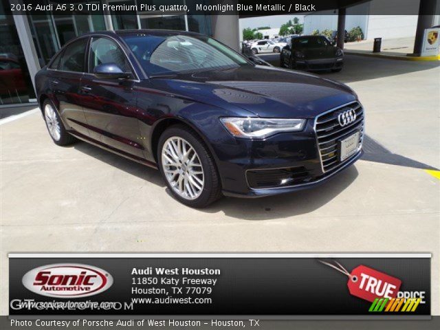 2016 Audi A6 3.0 TDI Premium Plus quattro in Moonlight Blue Metallic