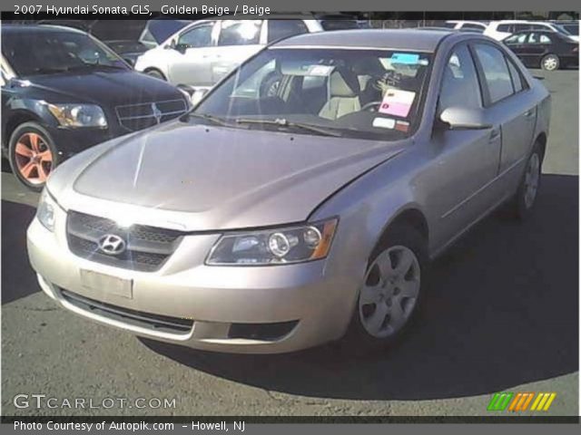 2007 Hyundai Sonata GLS in Golden Beige