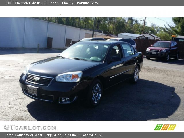 2007 Chevrolet Malibu LT Sedan in Black