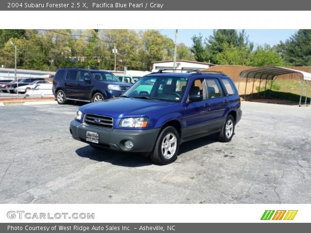 2004 Subaru Forester 2.5 X in Pacifica Blue Pearl