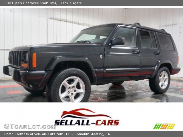 2001 Jeep Cherokee Sport 4x4 in Black