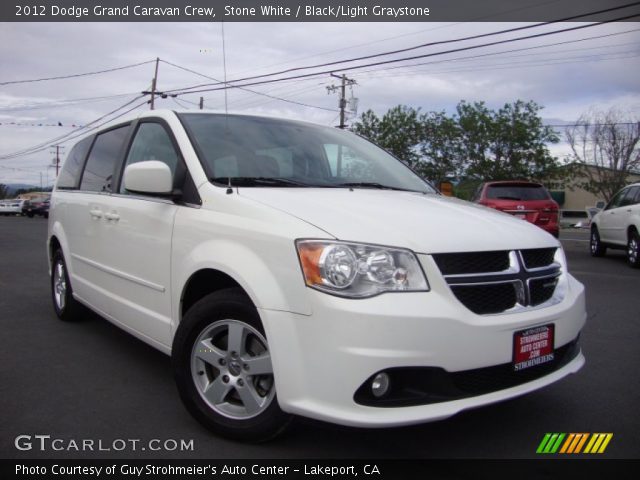 2012 Dodge Grand Caravan Crew in Stone White