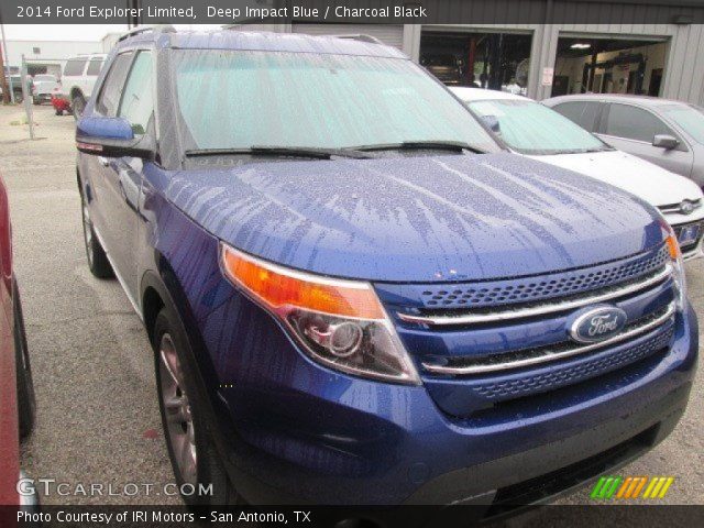 2014 Ford Explorer Limited in Deep Impact Blue