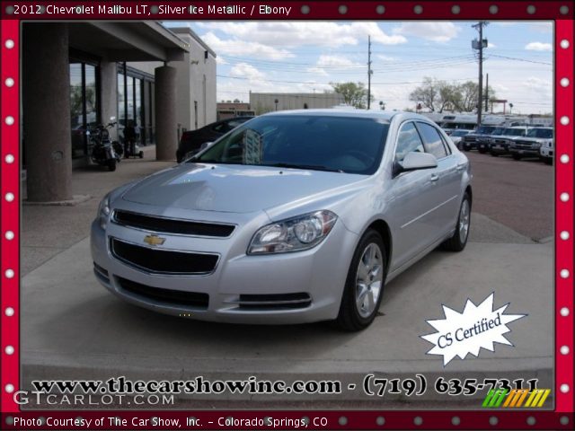 2012 Chevrolet Malibu LT in Silver Ice Metallic