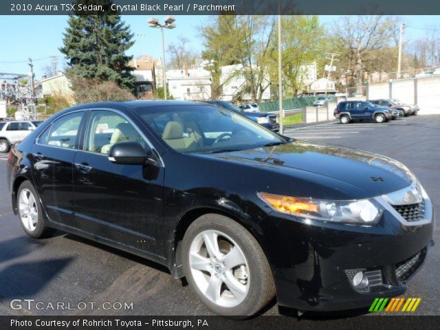 2010 Acura TSX Sedan in Crystal Black Pearl